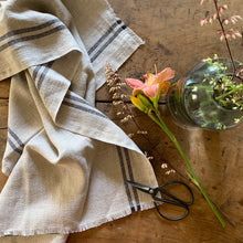 Load image into Gallery viewer, Linen Farmhouse Towel - 100% French linen
